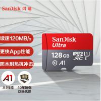 闪迪（SanDisk）128GB TF（MicroSD）存储卡 A1 ...
