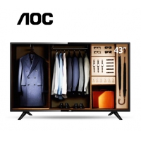 AOC冠捷 T4376M 43英寸 1080P全高清 液晶平板电视 内置音箱 支持壁挂 HDMI接口