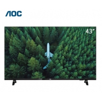 AOC冠捷 B43E3 43英寸 全高清 大内存1G+8G 全面屏 人工智能 网络液晶平板电视