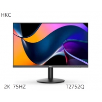HKC T2752Q 27英寸 2K三面微边 75Hz刷新率 可壁挂设计办公电脑显示器