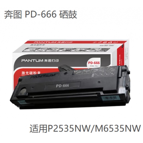 奔图（PANTUM）PD-666原装硒鼓 P2535NW/M6535NW打印机原装耗材 PD-666硒鼓（约1600页） 标准版