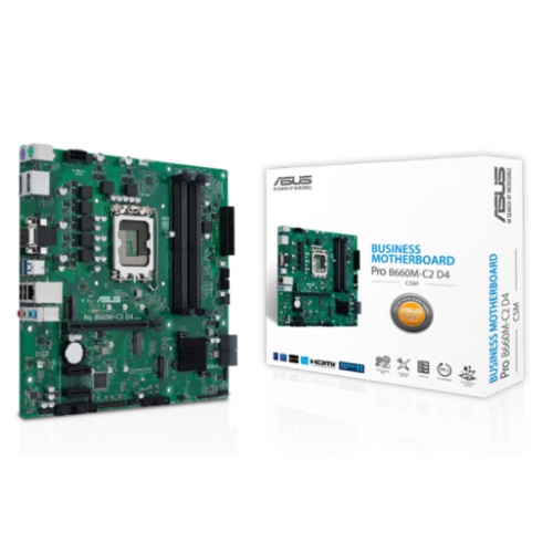 华硕（ASUS）PRO B660M-C2 D4-CSM 主板DDR4 行业专供
