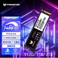 宏碁(Acer) 掠夺者 GM7系列 NVMe PCIe 4.0（2TB） 固态硬盘