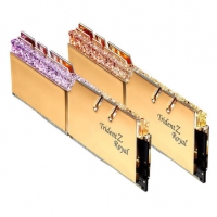 芝奇(G.SKILL) 皇家戟 金色 32G4000MHz DDR4 F4-4000C18D-32GTRG(2X16GB)电脑台式机内存