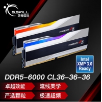 芝奇(G.SKILL) 幻锋戟 银色 32G6000MHz DDR5 F5-6000J3636F16GX2-TZ5RS(2X16GB)电脑台式机内存