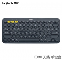 罗技 K380 无线键盘 蓝牙键盘 便携超薄静音 笔记本电脑办公安卓手机MAC平板iPad...