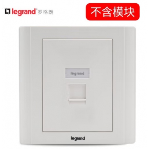 罗格朗（LEGRAND） TCL罗格朗86型网络面板 电话面板 单口