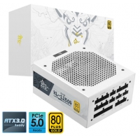 鑫谷（Segotep）额定1250W 昆仑1250W 白色冰山版 全模组质保10年 电源