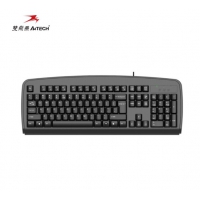 双飞燕（A4TECHKB-8U 键盘有线 薄膜办公打字用键盘笔记本外接台式电脑通用键盘104键 USB接口