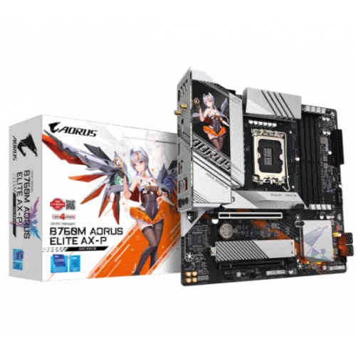 技嘉GIGABYTE B760M AORUS ELITE AX-P 新雕妹2.0 台式机主板