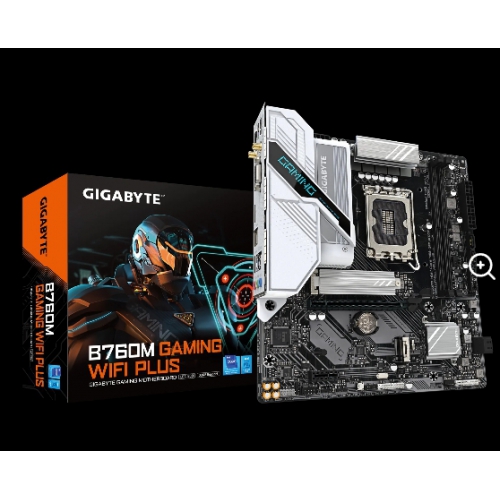 技嘉GIGABYTE B760M G WIFI PLUS 白魔鹰WIFI 台式机主板