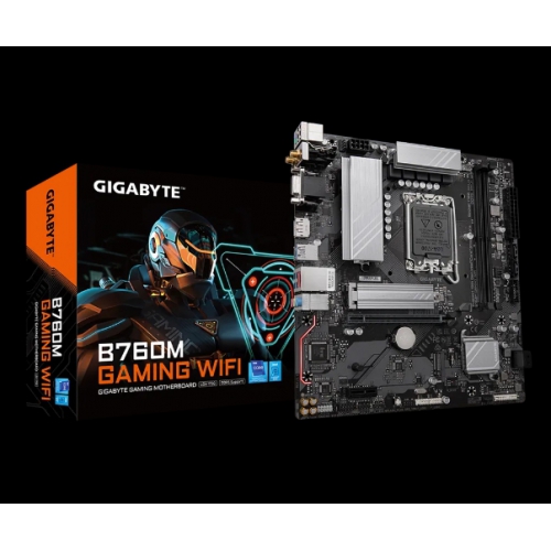 技嘉GIGABYTE B760M GAMING WIFI 白魔鹰WIFI 台式机主板