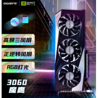 技嘉GIGABYTE GV-N3060GAMING0C12GD2.0魔鹰 RTX3060 ...