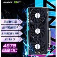 技嘉GIGABYTE GV-N4070WF30C-12GD风魔 RTX4070  显卡