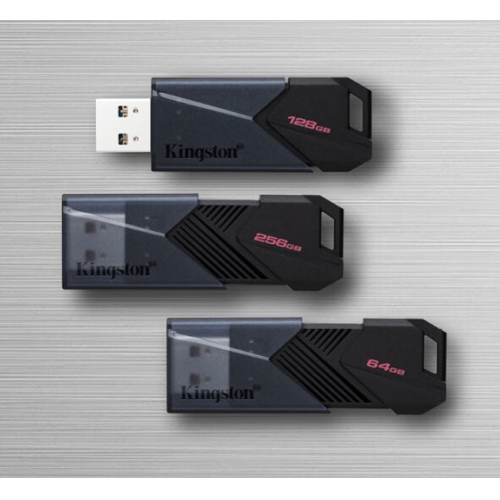 金士顿（Kingston）DTXON 64GB USB3.2 Gen1 U盘 大容量U盘 滑盖设计 时尚便携 学习办公投标电脑通用